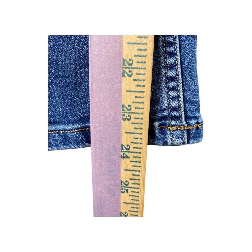 Free People Mid Rise Flare Jeans Medium Wash‎ Blue Denim Size 29